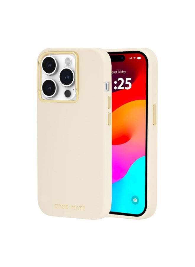 كايس مايت جراب سيليكون مع ماج سيف لهاتف Apple iPhone 15 Pro 2023 مقاس 6.1 بوصة | حماية من السقوط من ارتفاع 12 قدمًا وطلاء مضاد للخدش - Image 3