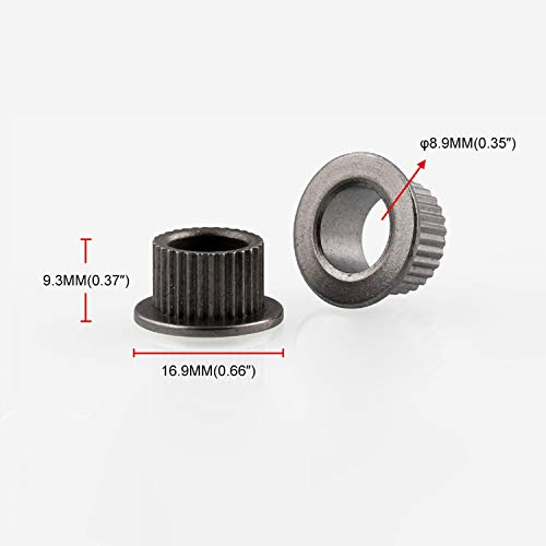 LEDAUT Door Hinge Pin and Bushing Repair Kits (4 pins 2 Door) for 1994-2004 Chevy S10 & GMC S15 - Image 3