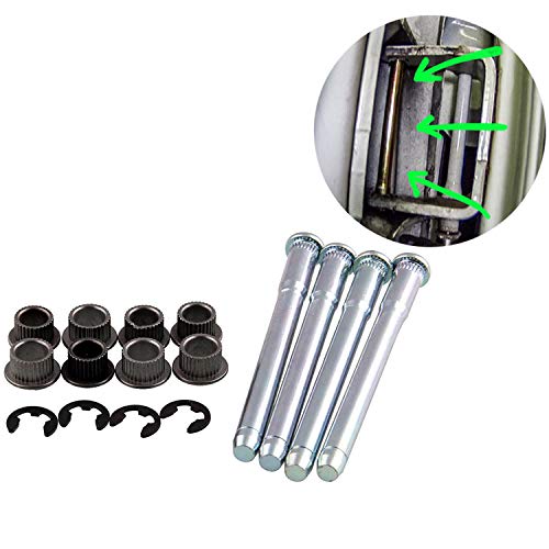 LEDAUT Door Hinge Pin and Bushing Repair Kits (4 pins 2 Door) for 1994-2004 Chevy S10 & GMC S15 - Image 4
