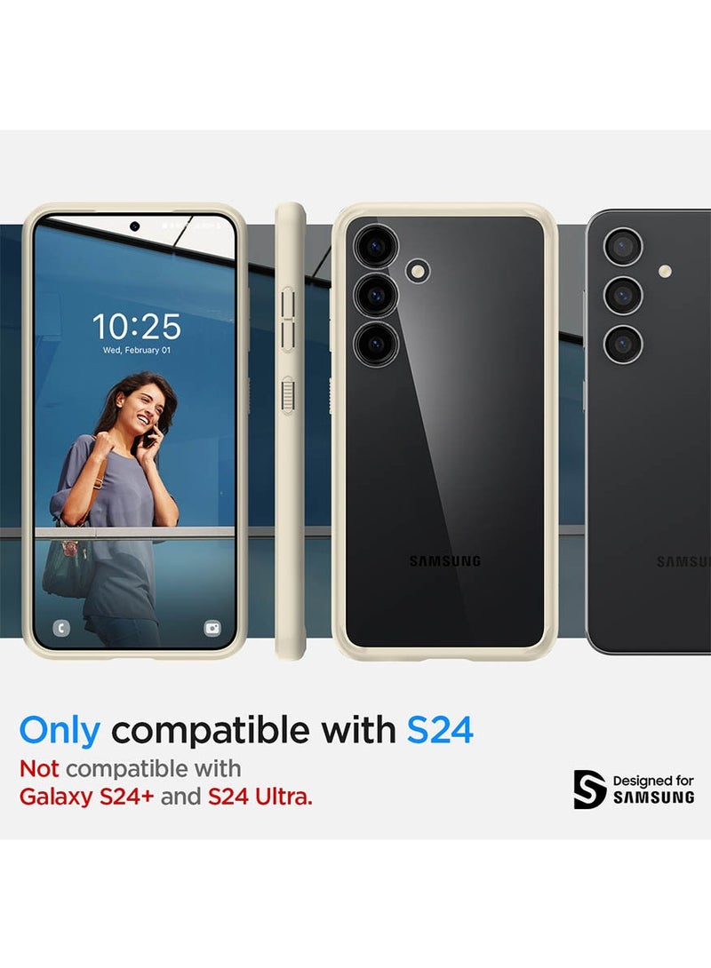 Spigen Ultra Hybrid for Samsung Galaxy S24 Case Cover - Mute Beige - Image 2