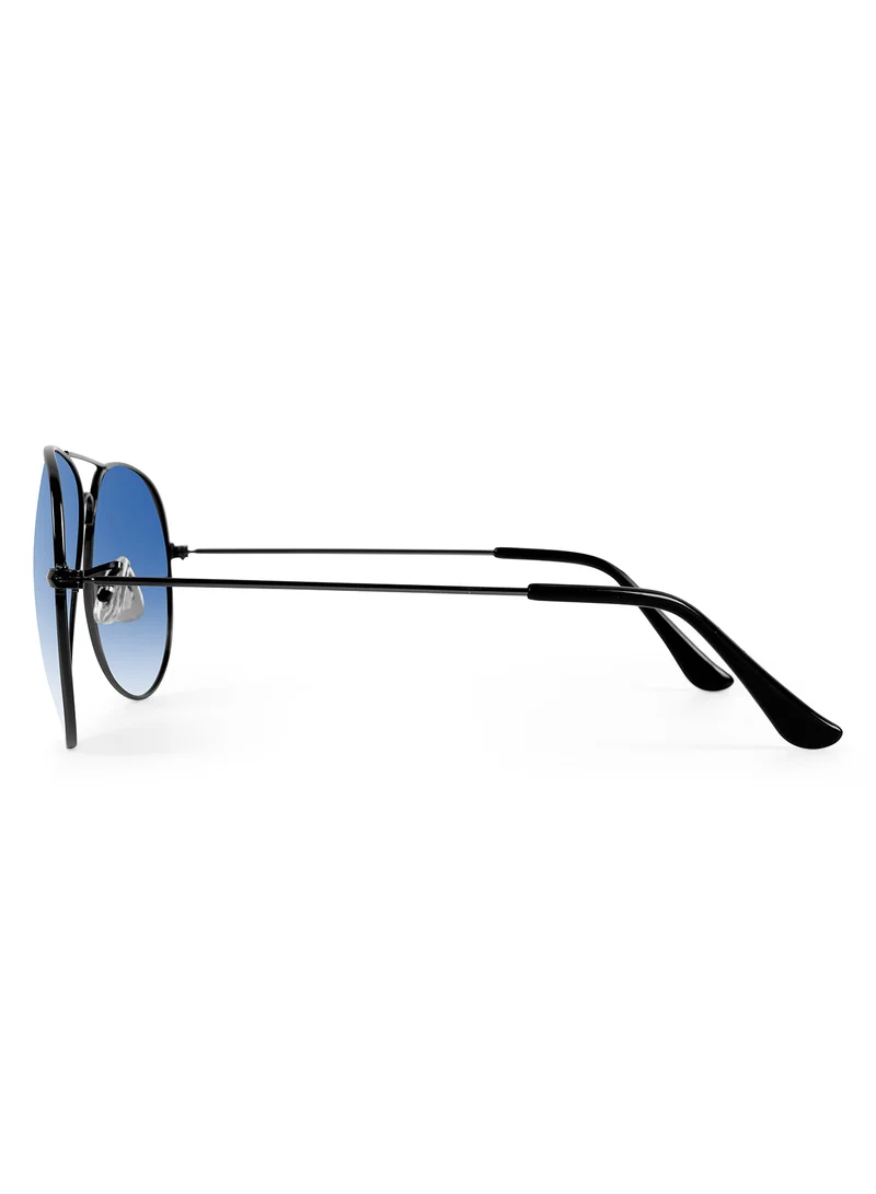 ووجلز UV-Protected Blue Aviator Sunglassses