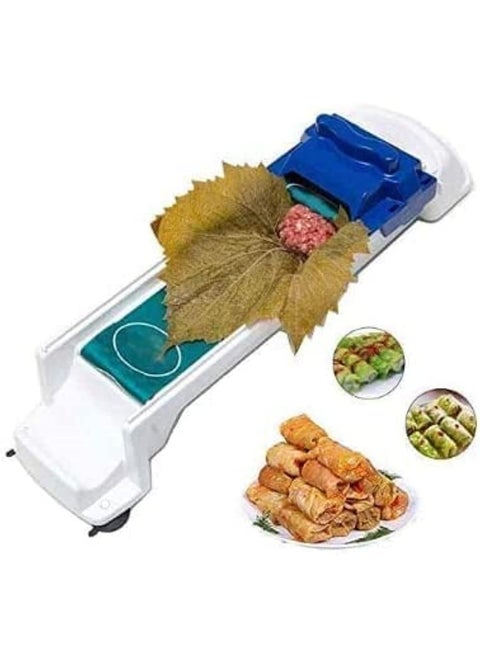 Sevia Rolling Machine Vine Leaves Roller Dolmer Maker Rolling Machine Vegetable Meat Rolling Tool Dolmas Sushi Leaves Tool DIY Vegetable Meat Rolling Tool