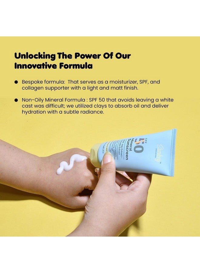 Sunkey All Mineral Sunscreen SPF 50 With Jeju And Tomato Extract - Image 4
