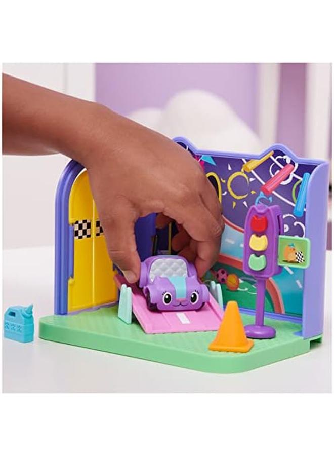 Gabby's Dollhouse 6064149 Purr Ific Play Room With Carlita Car Accessories Furniture And Dollhouse Deliveries Kids' Toys For Ages 3 - Image 4