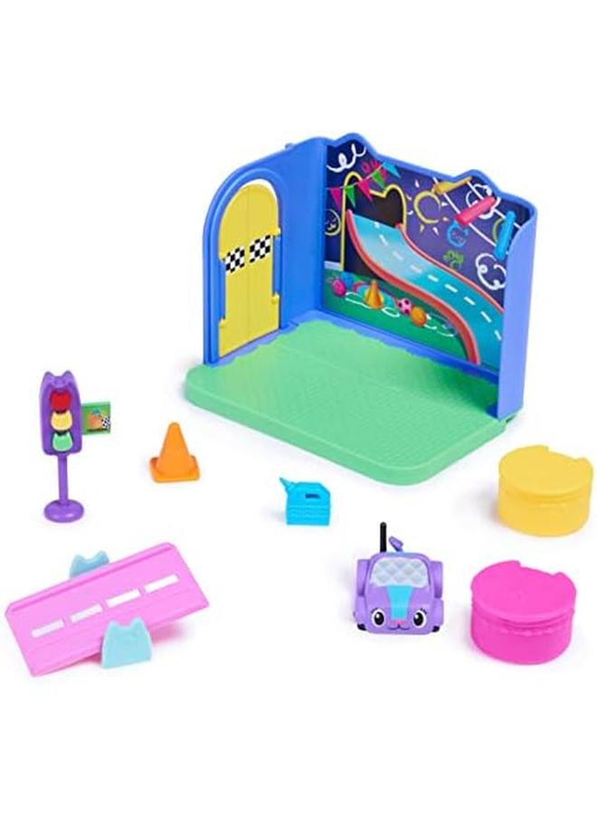 Gabby's Dollhouse 6064149 Purr Ific Play Room With Carlita Car Accessories Furniture And Dollhouse Deliveries Kids' Toys For Ages 3 - Image 2