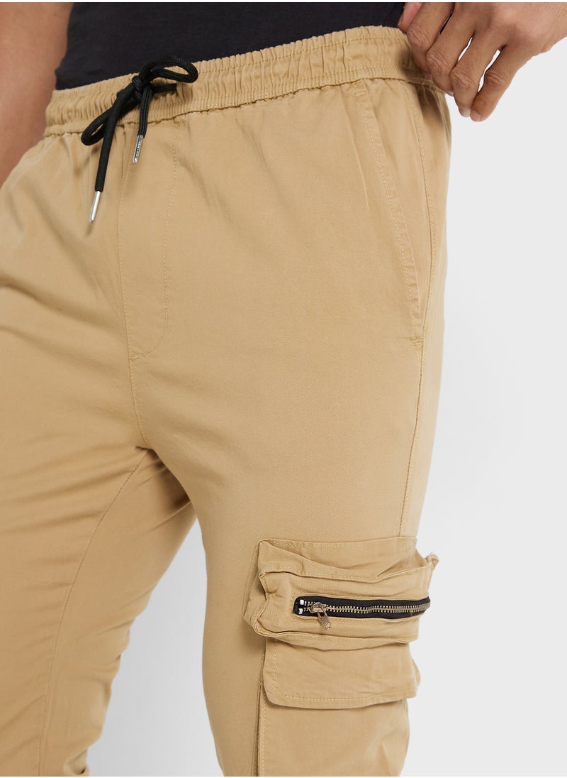 BRAVE SOUL Twill Pants  - Image 4