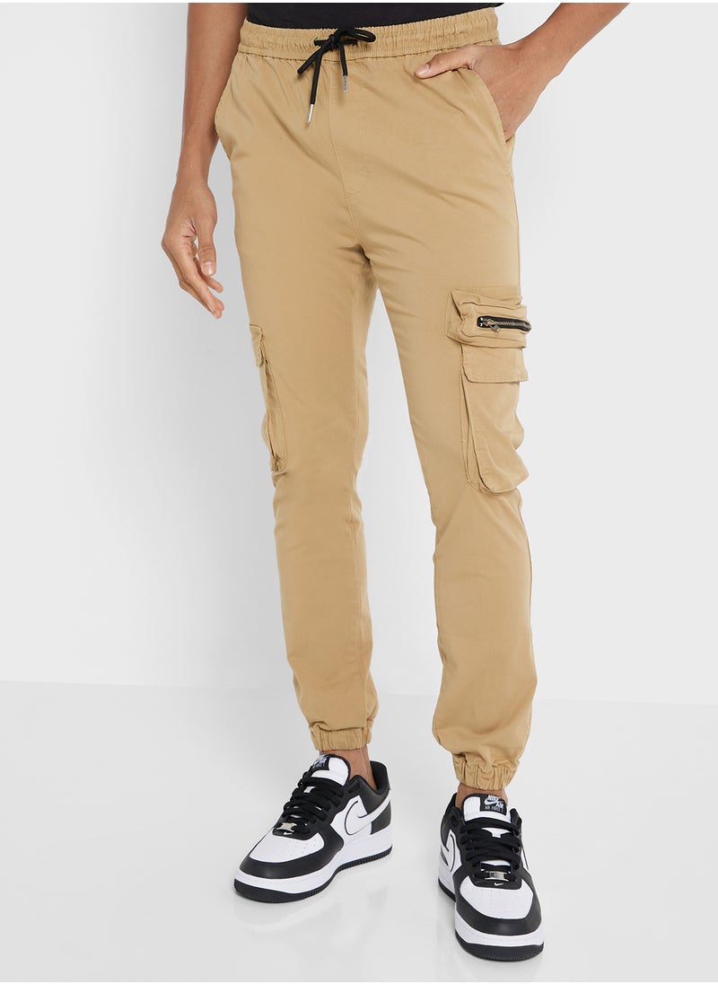 BRAVE SOUL Twill Pants  - Image 1