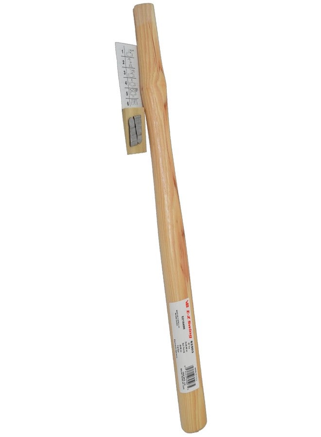 Vaughan E-Z Swing Hickory 32-48 OZ Machinist Hammer Replacement Handle 62503, Brown
