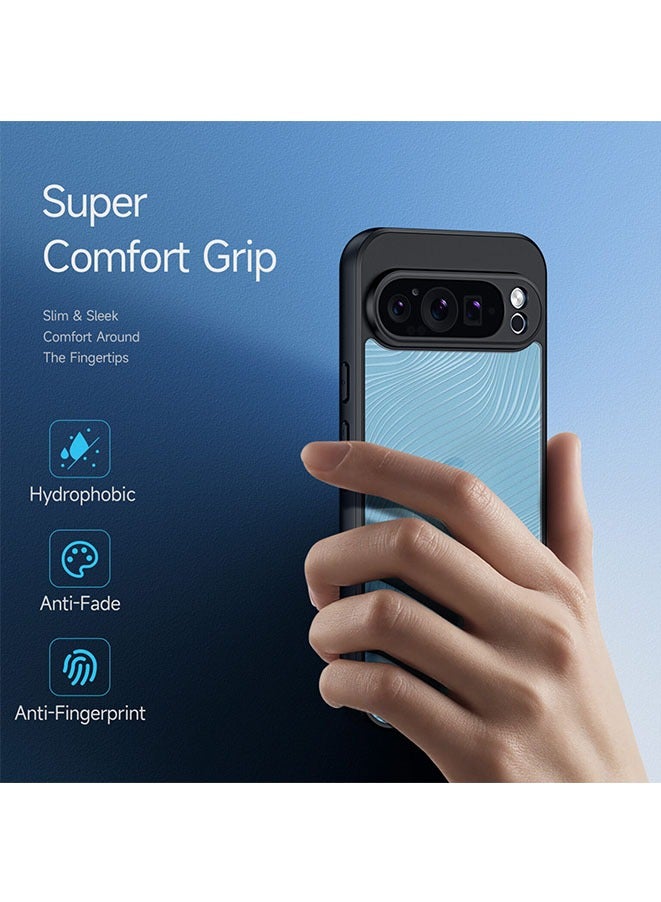 Muyixin حافظة لجهاز جوجل بكسل 9 برو XL، مقاومة للاصفرار، زوايا معززة، امتصاص الصدمات، غطاء هاتف خلوي شفاف مرن من TPU - Image 3