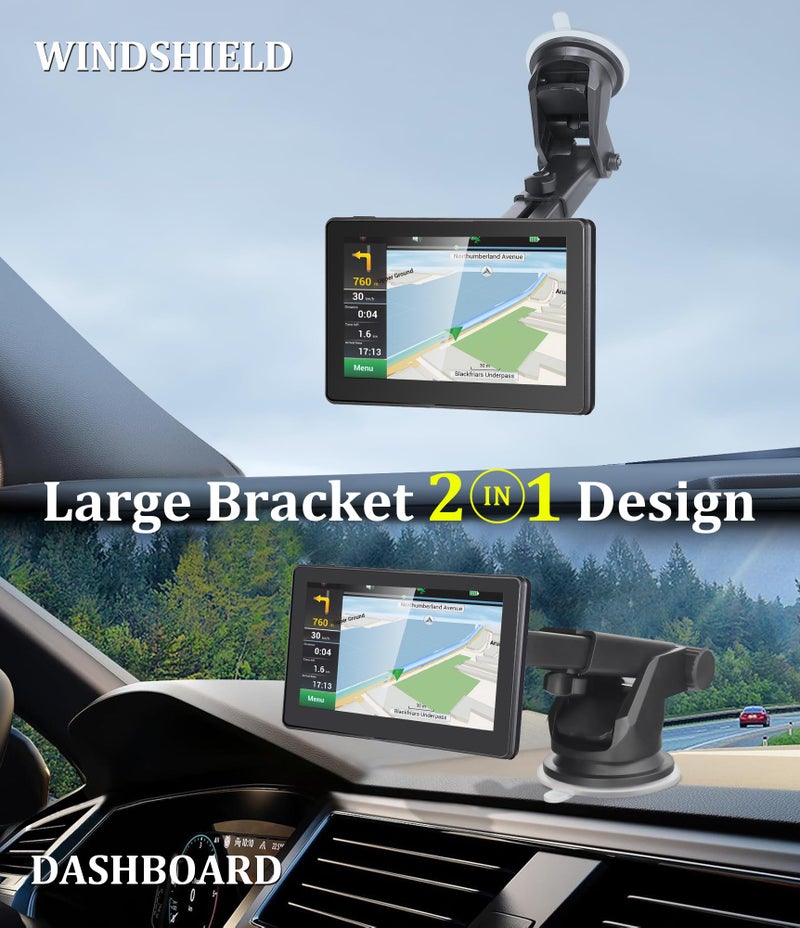 WL-YBOPRO Carplay Mount, Carplay Screen Mount for Carpuride,Car Play Monitor Stand,Universal Dashboard Suction Cup Bracket for Apple Car play,Portable Stereo Stand,Rear View Backup Camera Monitor Holder - Image 5