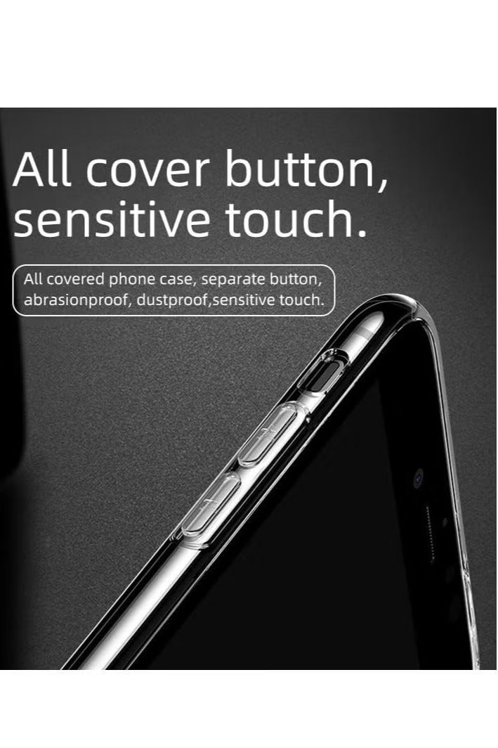 أوميكسبرو جراب هاتف مغناطيسي لهاتف iPhone 7PLUS 8 Plus جراب مزود بشحن لاسلكي MagSafe جراب واقٍ مقاوم للصدمات لهاتف iPhone 7PLUS 8 Plus مقاس 5.5 بوصة شفاف - Image 4