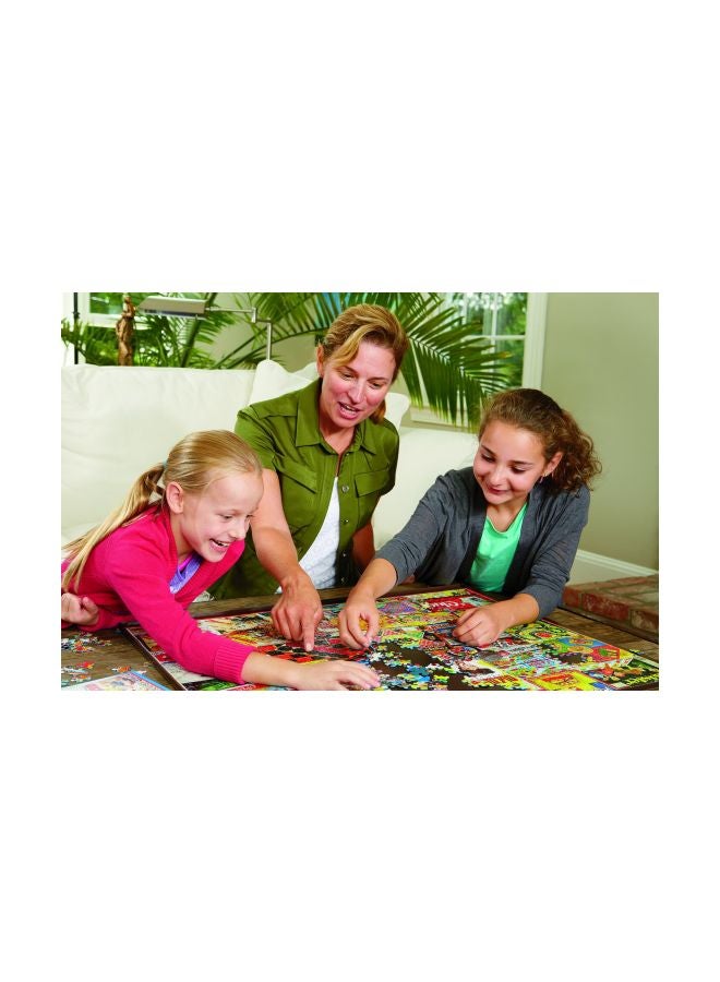 وايت ماونتن مجموعة بازل وتركيب الصور المقطعة بتصميم أغلفة كتب كلاسيكية مكونة من 1000 قطعة طراز 930 - Image 4