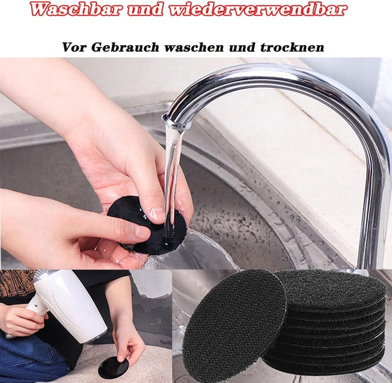 Prostuff.in® Bedsheet Lock Clips Bed Sheet Fixing Clip for Bedding Sheets, Mattress, Sofa, Couch, CarpetSticky Hook Strap, Black 20 Pcs - Image 3