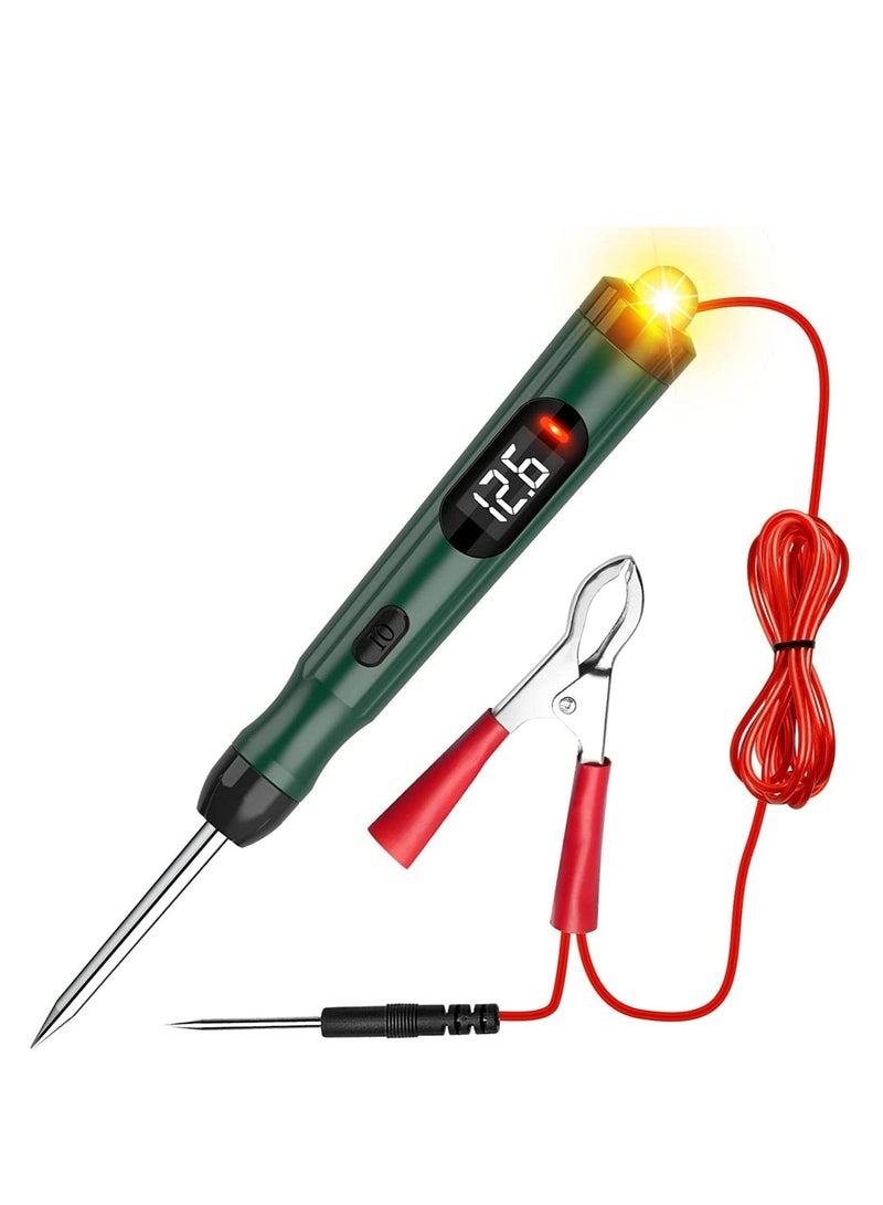 Loquat Test Light Automotive Electric 12 Volt Circuit Fuse Motorcycle Wiring Continuity Tester with LED Display,Voltage Light Tester for Car Automotive Truck - Image 4