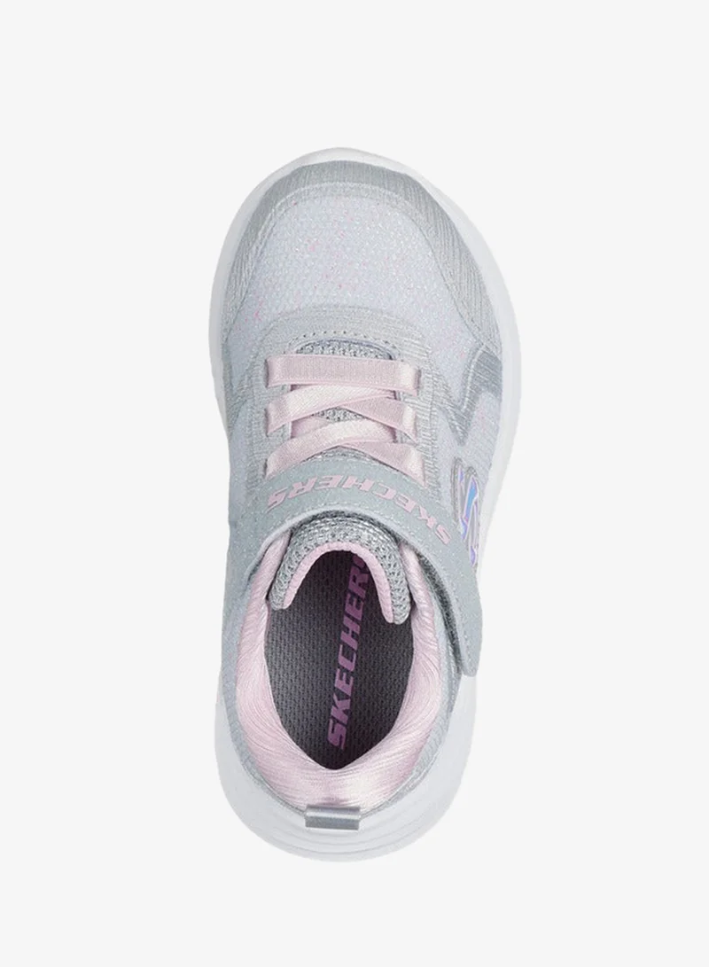 SKECHERS Girls Wave 92 Hook & Loop Sneakers