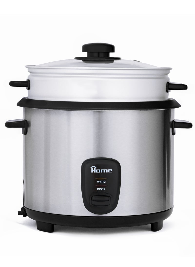Rice Cooker Power : 700W-220-240V-50-60HZ. Capacity: 1.8 L. Non-Stick removable bowl, Automatic Cooking, Easy Cleaning and High-Temperature ProtectionSteamer. Easy to use. Spoon and Measurement cup. High quality heat reservation. Glass Lid . .  - Image 1