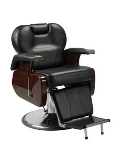 High quality leather men's barber chair Leather Black 50 cm