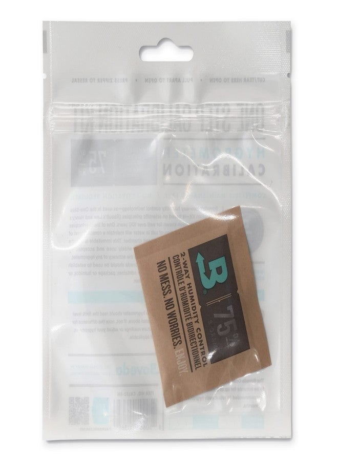 Boveda One Step Hygrometer Mess Free Calibration Kit - Preloaded 75% RH 2-Way Humidity Control - Hygrometer Accuracy - Precise Test for Digital and Analog Hygrometers and Humidity Sensors - 1 Count - Image 3