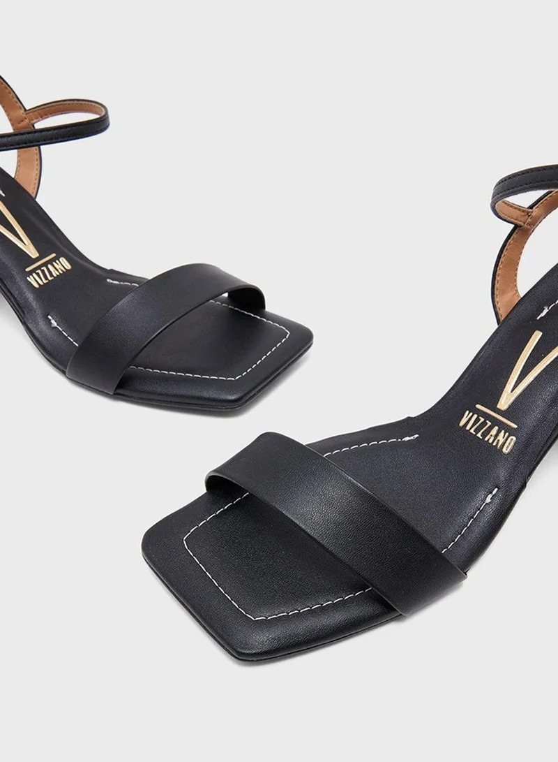 VIZZANO Ankle Strap High Heel Sandals