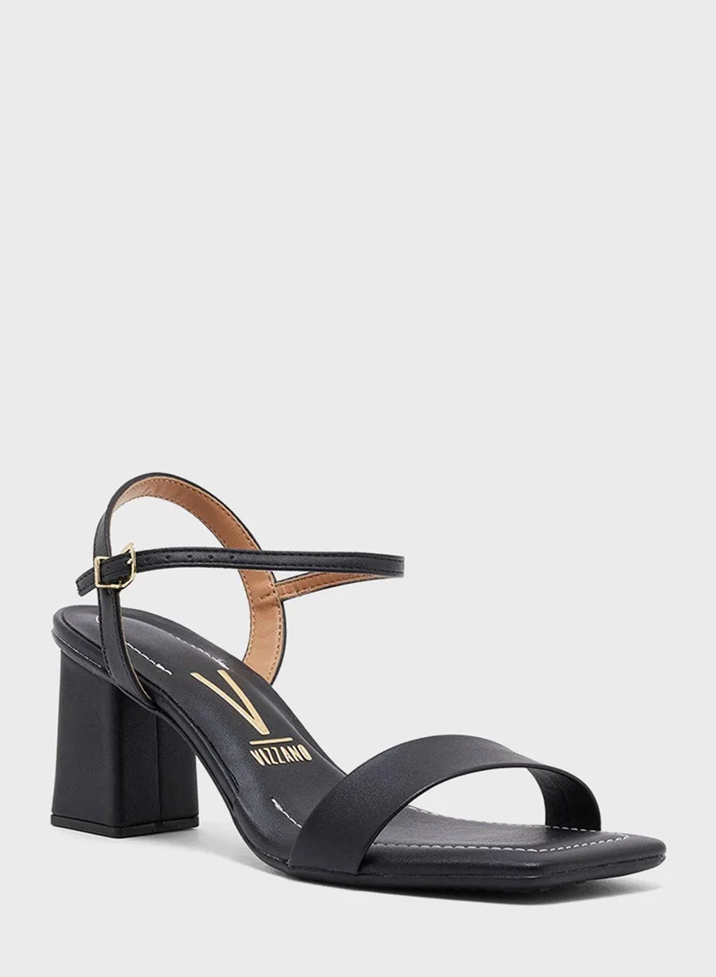 VIZZANO Ankle Strap High Heel Sandals