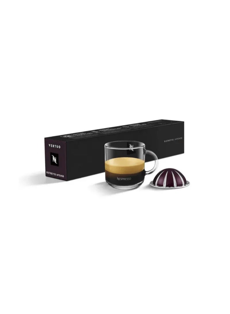 Nespresso Ristretto Intenso Vertuo Capsules - 10 Capsules