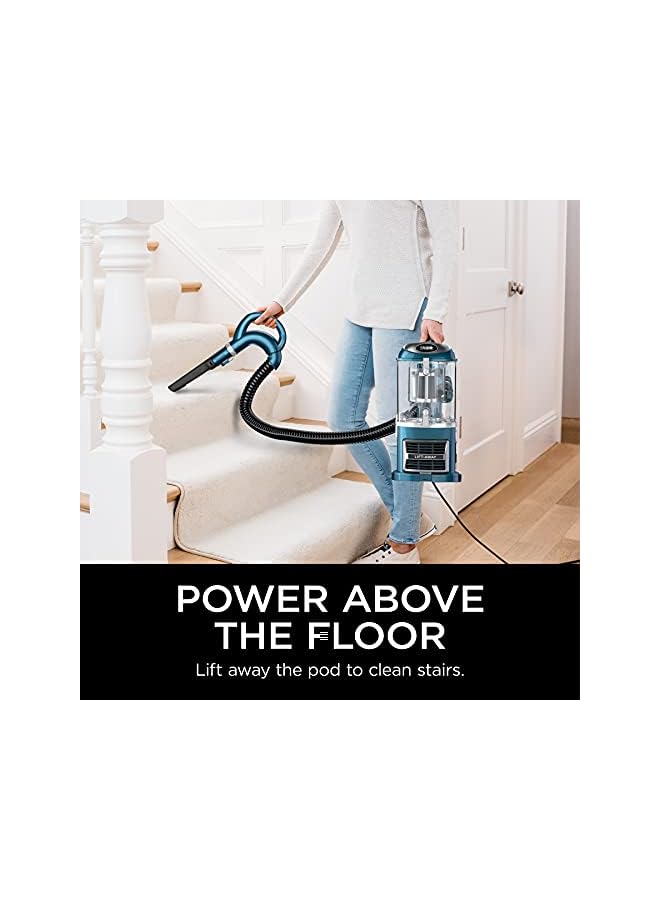 Upright Vacuum, Navigator Lift-Away with Self-Cleaning Brushroll, HEPA Filter, Swivel Steering, Upholstery Tool & Pet Crevice Tool, Perfect for Pets & Multi-Surface, Teal, ZU503AMZ - Image 2