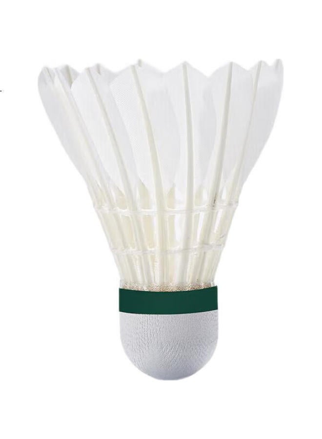 Kawasaki Badminton Competition Training Durable Goose Feather Shuttlecocks, 10-Pack, Jihyo No. 10, 77# - Image 1