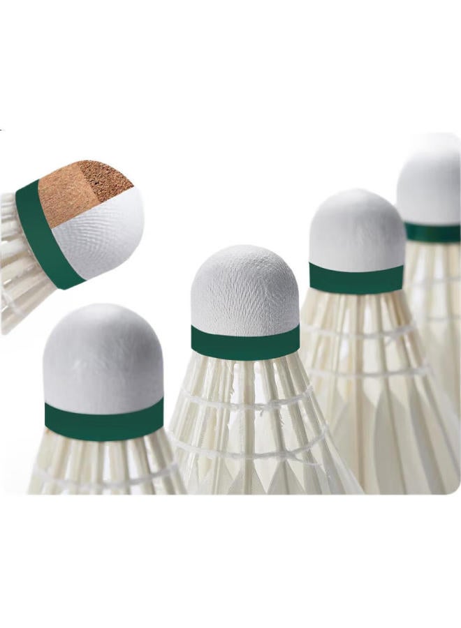 Kawasaki Badminton Competition Training Durable Goose Feather Shuttlecocks, 10-Pack, Jihyo No. 10, 77# - Image 3