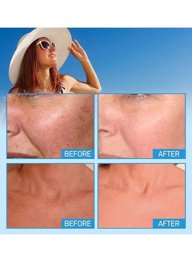 SOUG Tinted Sunscreen For Face SPF 50, Universal Protector Solar 50 Moisturizer, Hydrating Sun Essence Face Sunscreen, UV Defense, Travel Size, Sunscreen Against UVA And UVB Rays, 50ml - Image 4