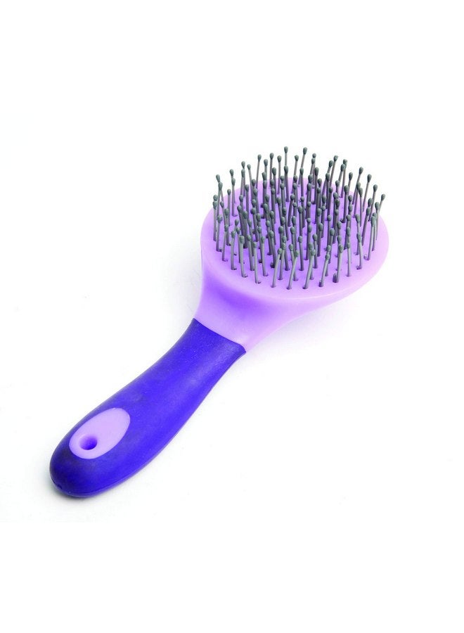 Roma Soft Touch Mane/Tail Brush, Blue - Image 4