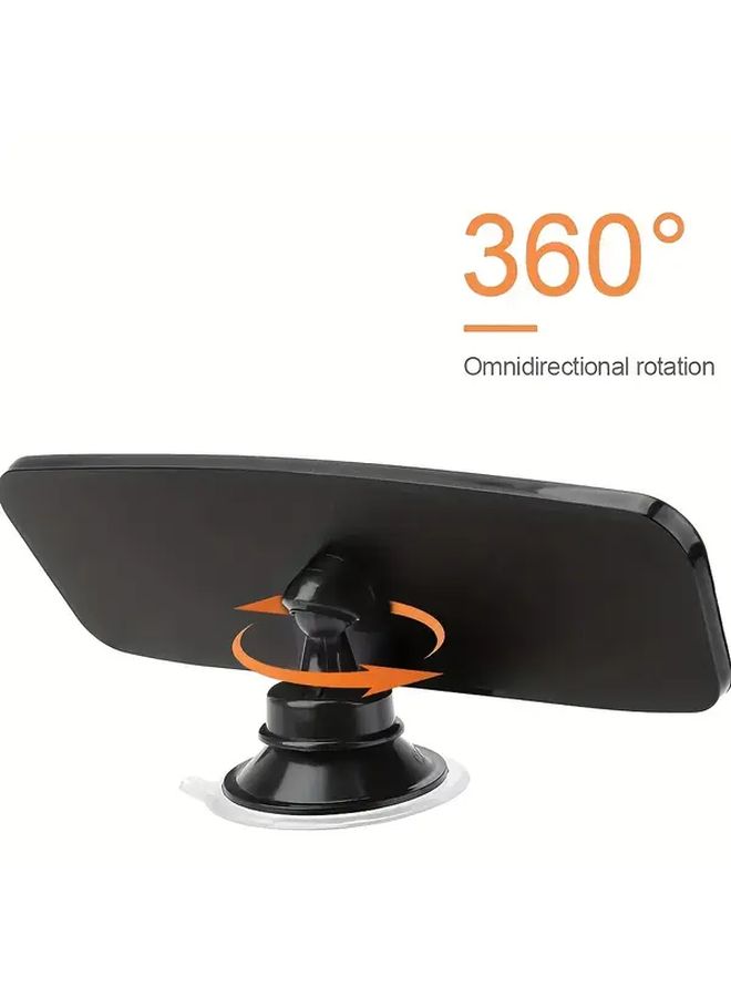 Universal Adjustable Rear View Mirror For Car Truck And SUV 9 64 X 2 6 Inches White - Image 4