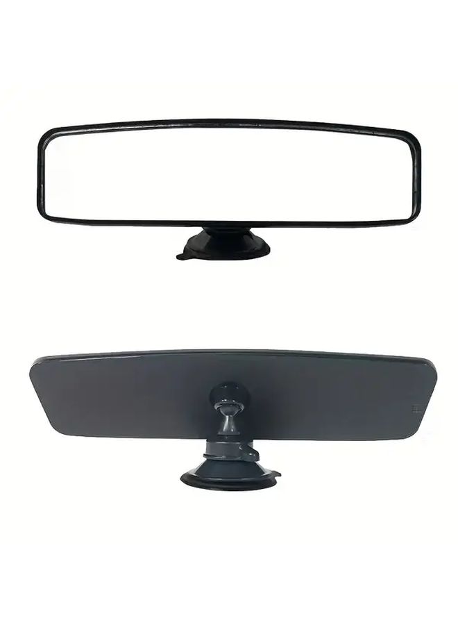 Universal Adjustable Rear View Mirror For Car Truck And SUV 9 64 X 2 6 Inches White - Image 3