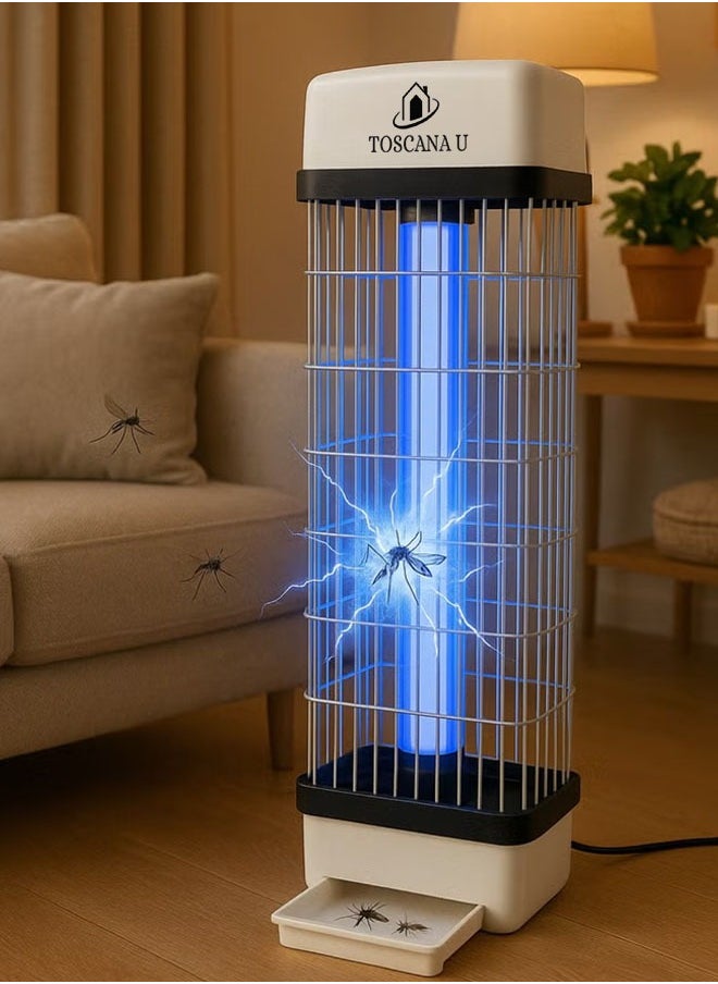 TOSCANA U The best killer of mosquitoes and flying insects inside and outside the house using electric shock and UV lighting, electric mosquito, fly and fly zapper  - Image 1