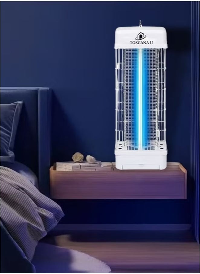 TOSCANA U The best killer of mosquitoes and flying insects inside and outside the house using electric shock and UV lighting, electric mosquito, fly and fly zapper  - Image 2