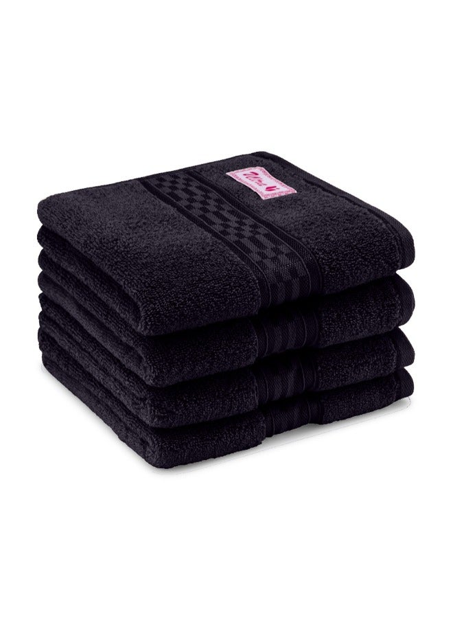 BYFT Home Ultra (Brown) Premium Cotton Hand Towel (50 X 90 Cm-Set Of 1) Highly Absorbent, High Quality Bath Linen With Checkered Dobby 550 Gsm - Image 5