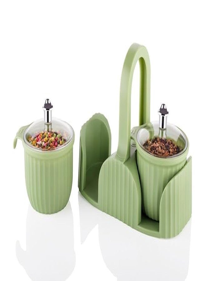 KIDINGTON Marvella Multipurpose Dry Fruit Box 2 pc Jar Set Aachar Pickle Container Mukhwas Tray Dining Spice Stand Chocolate Mouth Freshener Masala Storage For Home kitchen Dining(1pcs) - Image 4