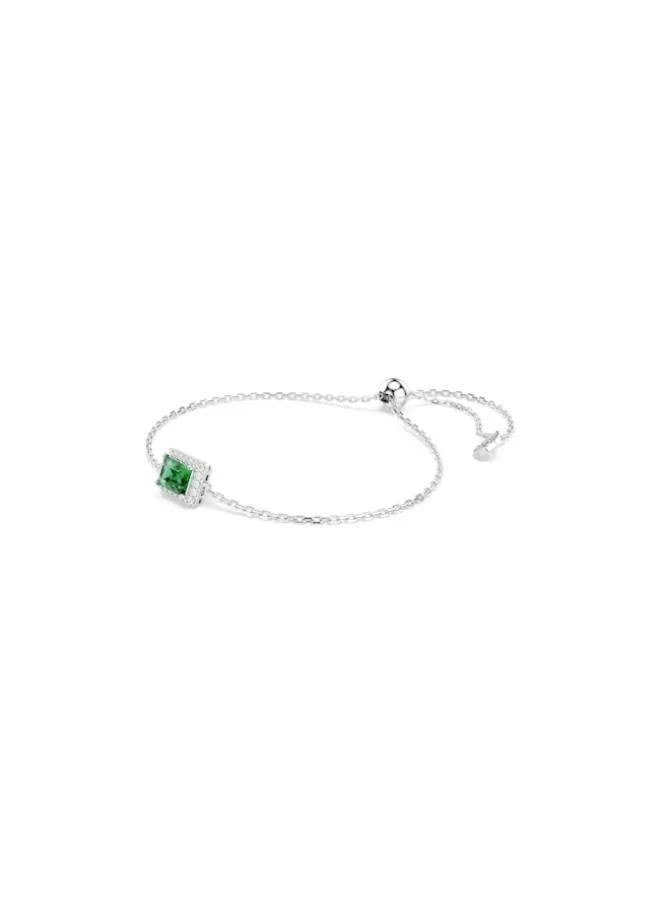 SWAROVSKI  Una EME06 Rhodium Plated Chain Bracelet for Women | Best Price UAE