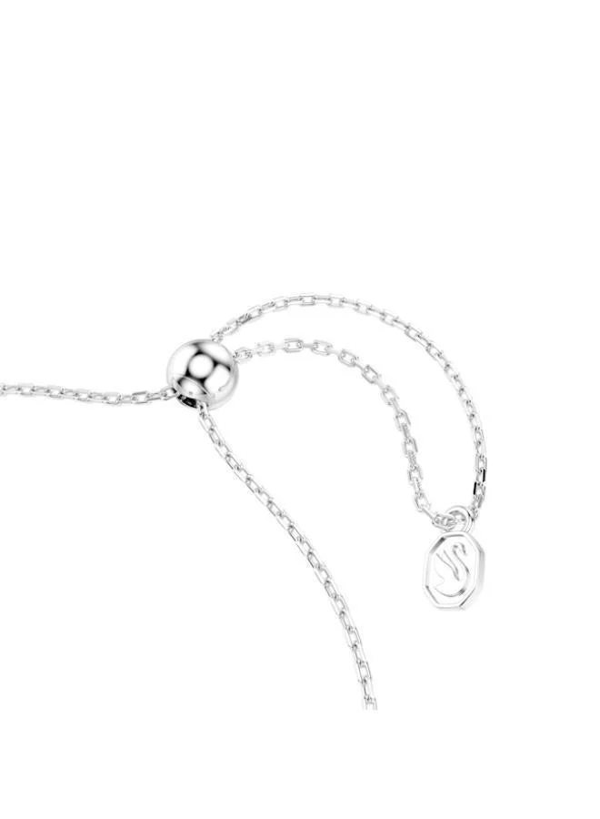 SWAROVSKI  Una EME06 Rhodium Plated Chain Bracelet for Women | Best Price UAE