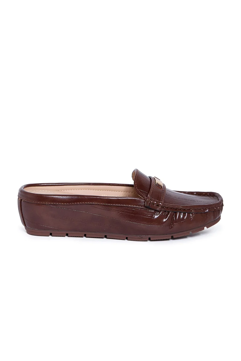 Geoomnii Geoomnii Closed Flat Shoes for Women – Comfortable Slip-On Ballet Flats for Office, Daily Wear & Casual Use