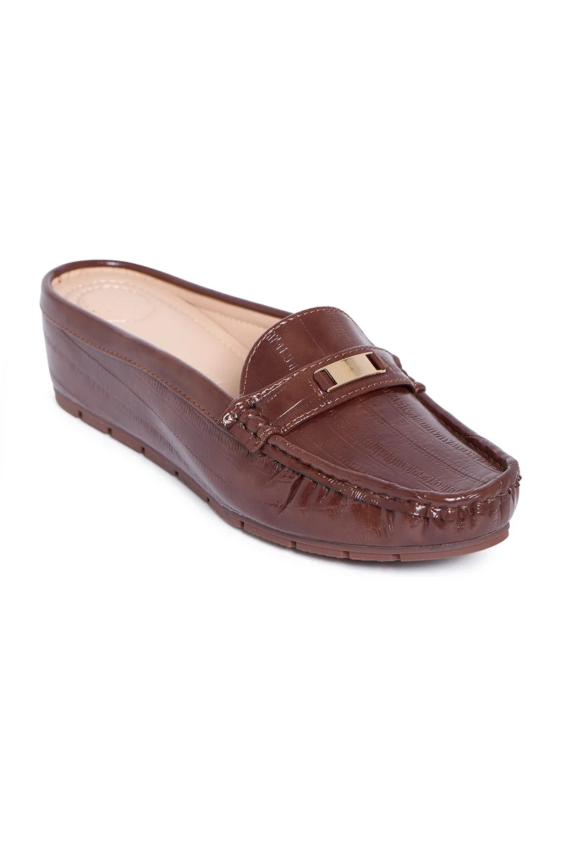 Geoomnii Geoomnii Closed Flat Shoes for Women – Comfortable Slip-On Ballet Flats for Office, Daily Wear & Casual Use