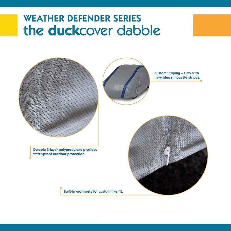 Duck Covers Weather Defender Car Cover for Sedans up to 16 ft. 8 in. L - Image 5