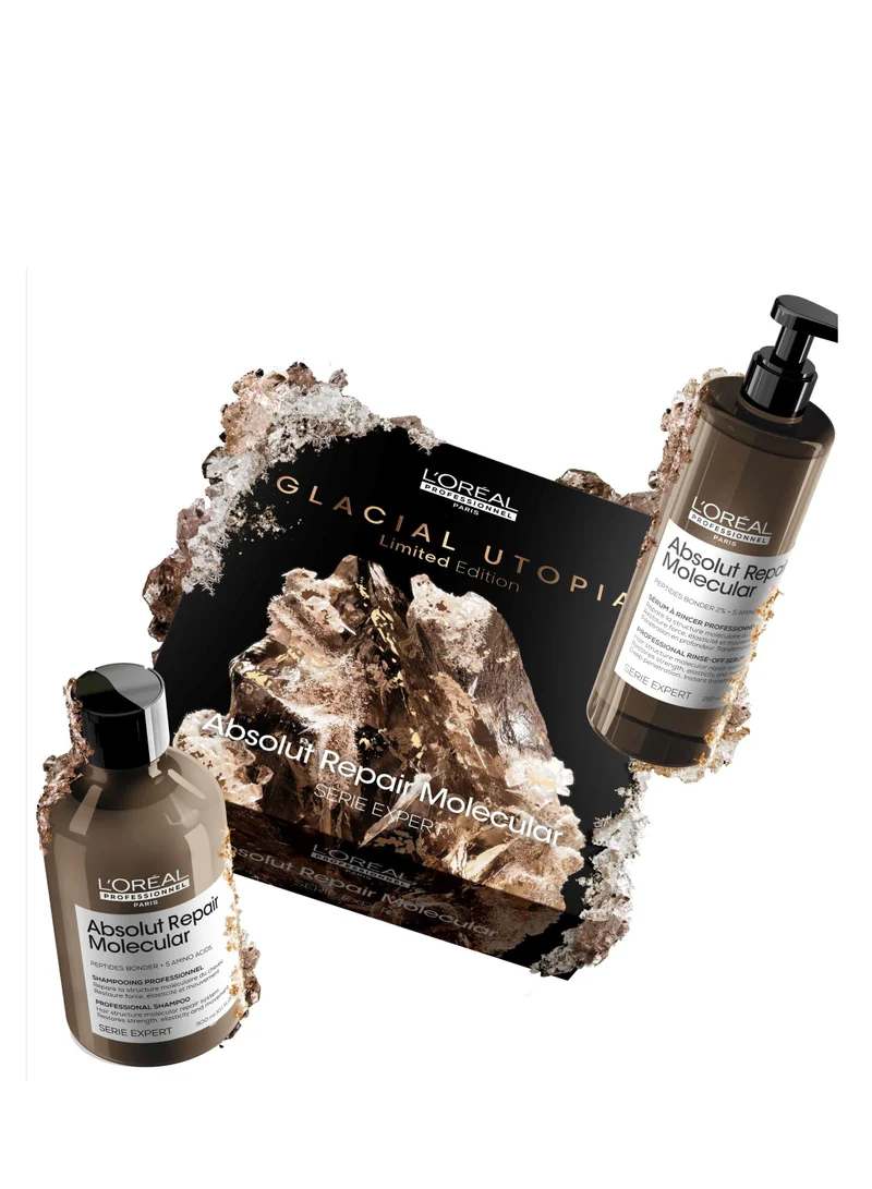 L'Oréal Professionnel Serie Expert Absolut Repair Molecular Duo Coffret Shampoo 300Ml Mask 250Ml