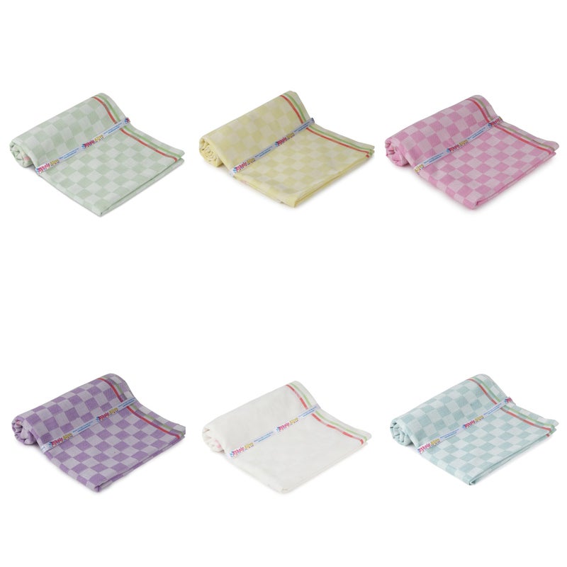 EthnicAlive Gamcha Towels|Light Weight Bath Gamcha Towels for Men & Women Large Size Angocha_Assorted Pack of 1 - Image 1