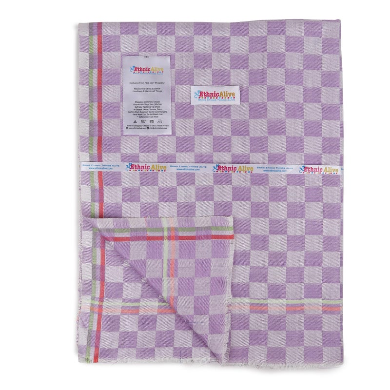 EthnicAlive Gamcha Towels|Light Weight Bath Gamcha Towels for Men & Women Large Size Angocha_Assorted Pack of 1 - Image 4