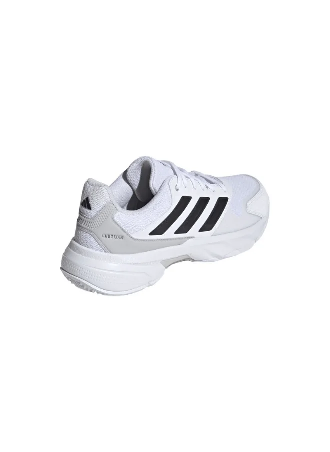 اديداس adidas CourtJam Control 3 M White Tennis SHOES for Men - 6