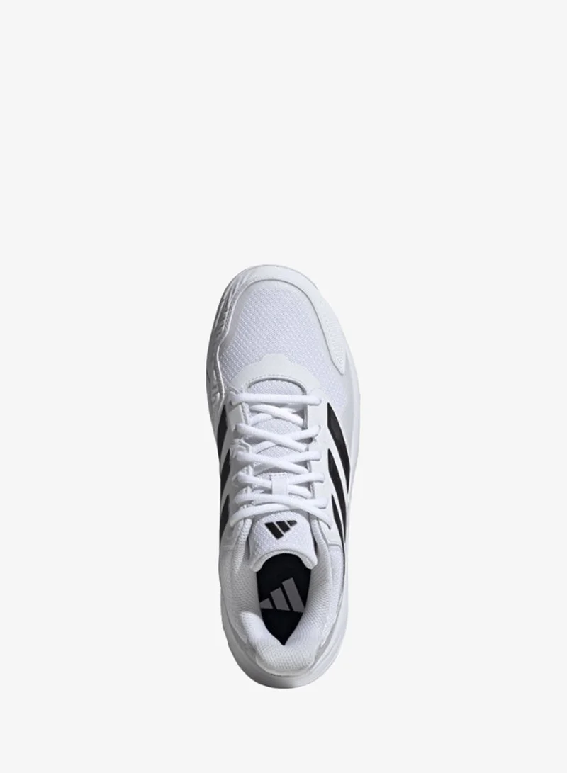 Adidas Courtjam Control 3 M White Tennis Shoes