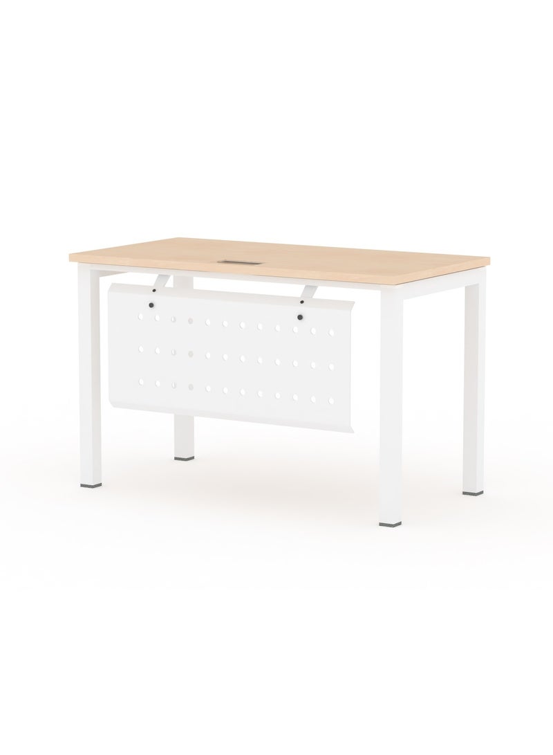 Mahmayi Figura 72-12 Oak Modern Workstation without Drawer - Image 1