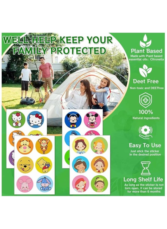 MIRFA Cute Mosquito Repellent Patches for Kids With Natural Citronella (DEET Free) Pack of 72  - Image 5