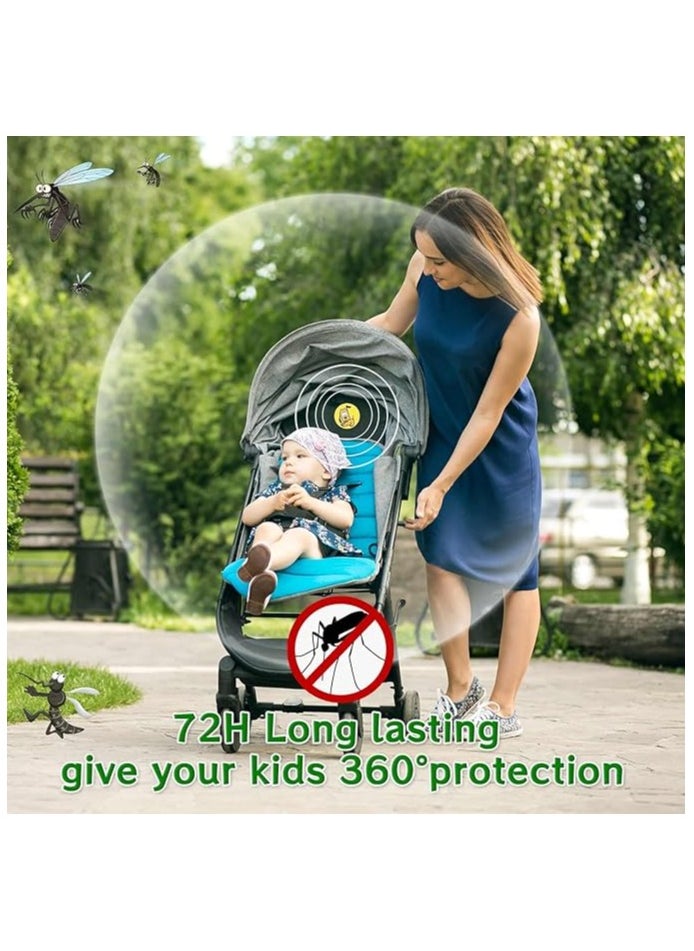 MIRFA Cute Mosquito Repellent Patches for Kids With Natural Citronella (DEET Free) Pack of 72  - Image 2