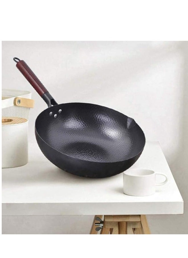 No branded - Iron Wok Cast With 32cm - Image 1